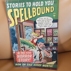 Vintage Comic Book - Stories To Hold You Spellbound, Vol. 2, April 1952.